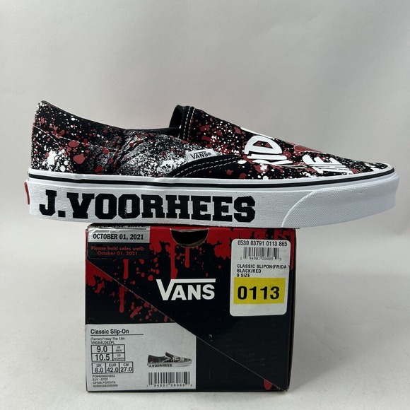Vans x House Of Terror Slip-On “Friday The 13th" 2024 - Picture 4 of 5